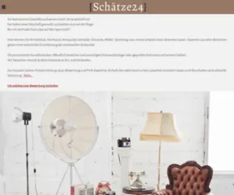 Schaetze24.de(Kunst & Antiquitäten schätzen lassen) Screenshot