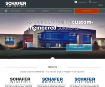 Schaferindustries.com(Schafer Industries began in 1934 manufacturing high) Screenshot