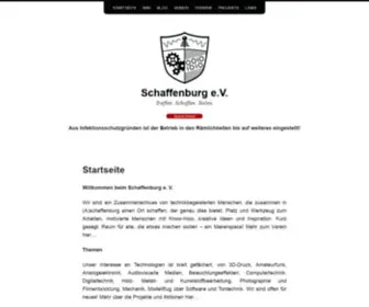 Schaffenburg.org(Makerspace AschaffenburgSchaffenburg e.V) Screenshot