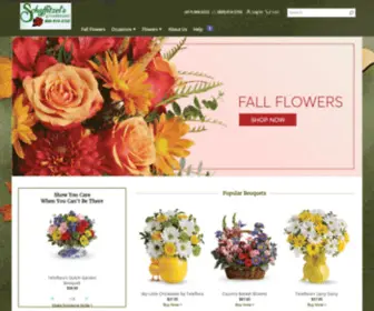 Schaffitzelsflowers.com(Springfield Florist) Screenshot