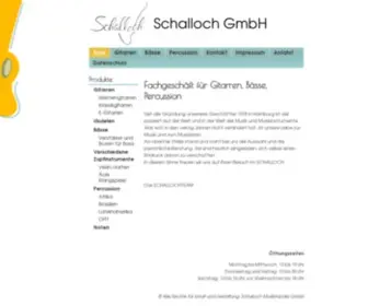 Schalloch.de(Schalloch) Screenshot