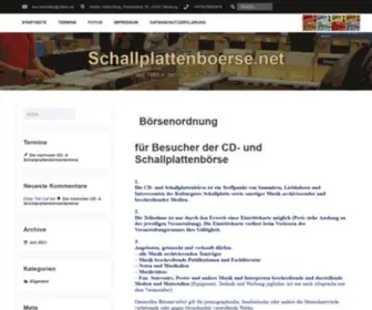 Schallplattenboerse.net(Seit) Screenshot