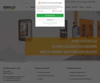 Schallschutzkabinen.com(Schallschutzkabinen & Schallschutzw) Screenshot