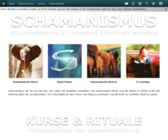 Schamanenstube.com(Schamanismus Therapie und Kurse) Screenshot
