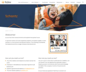 Schantz.com(Keylane) Screenshot