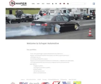 Schaper-Automotive.com(Schaper Automotive Onlineshop for BMW Performance) Screenshot