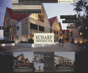 Scharf-Immobilier.com(SCHARF Immobilier) Screenshot