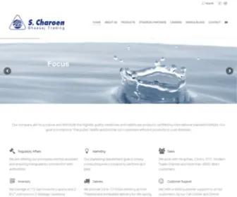 Scharoen.com(Charoen Bhaesaj Trading) Screenshot
