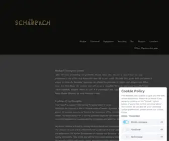 Scharpach.com(Home Theo Scharpach) Screenshot