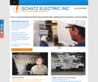 Schatzelectric.com(Schatzelectric) Screenshot