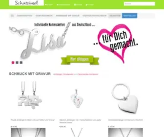 Schatzinsel-SChmuck.de(Dein Shop für Gravur) Screenshot