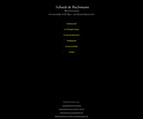 Schaub-Bachmann.ch(Archäologie) Screenshot