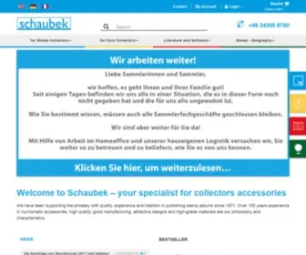 Schaubek.de(Schaubek-Verlag Leipzig) Screenshot