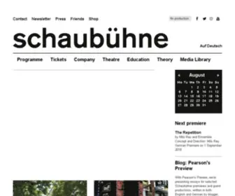 Schaubuehne.de(Schaub) Screenshot
