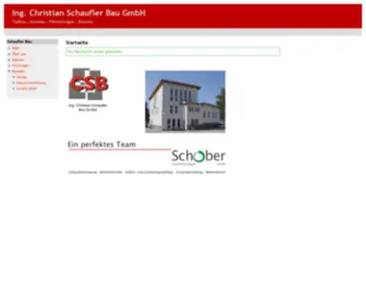 Schaufler-Bau.at(Ing) Screenshot