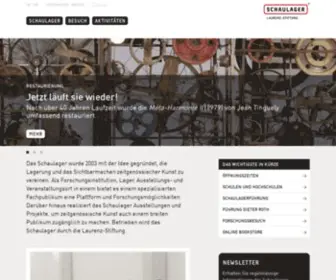 Schaulager.org(Schaulager) Screenshot