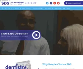 Schaumburgdentalstudio.com(Schaumburg Dental Studio) Screenshot