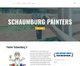 Schaumburgpainting.com(Painter) Screenshot