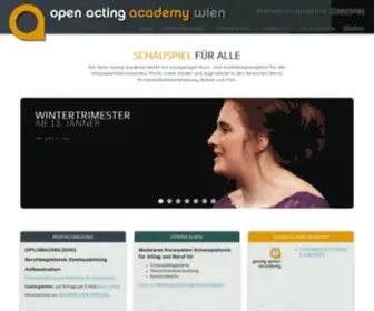 Schauspielschule.at(Open Acting Academy) Screenshot