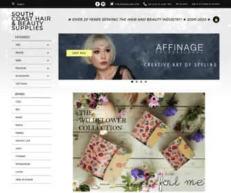 SCHBS.com.au(South Coast Hair & Beauty Supplies) Screenshot