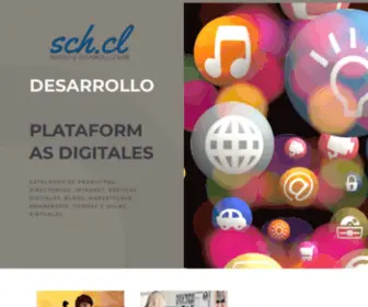 SCH.cl(Desarrollo WEB) Screenshot