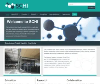 Schealthinstitute.com.au(Sunshine Coast Health Institute) Screenshot