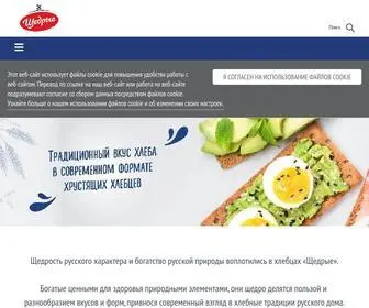Schedrie.ru(Хлебцы) Screenshot