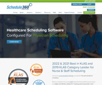 Schedule360.com(Nurse Scheduling Software) Screenshot