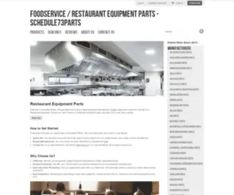 Schedule73Parts.us(Restaurant Equipment Parts) Screenshot