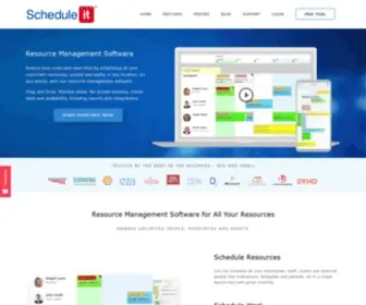 Scheduleit.com(Resource Scheduling and Planning Software and App) Screenshot