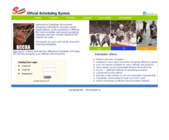 Scheduler.ca(Referee Scheduler) Screenshot