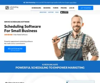 Schedulingsuiteapps.com(#1 Service Scheduling Software) Screenshot