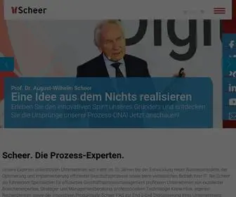 Scheer-Group.com(Die Prozess) Screenshot