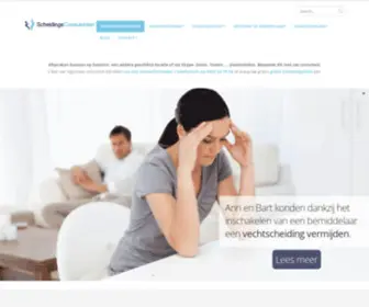 Scheidingsconsulenten.be(Officiële website van de ScheidingsConsulenten) Screenshot