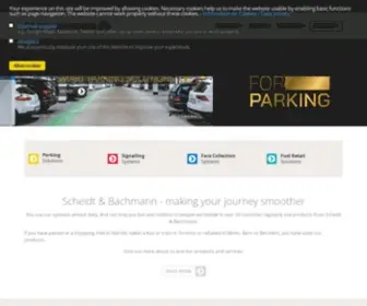 Scheidt-Bachmann.com(Scheidt & Bachmann Germany) Screenshot
