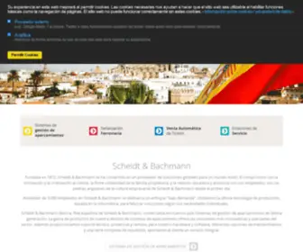 Scheidt-Bachmann.es(Scheidt Bachmann) Screenshot