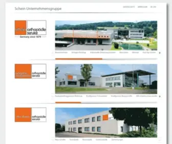 Schein.de(Schein Unternehmensgruppe) Screenshot