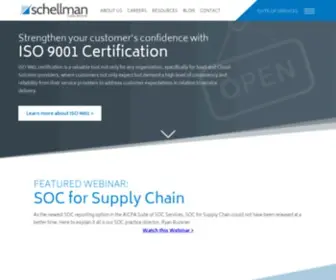 Schellman.com(IT Compliance Attestation Services) Screenshot