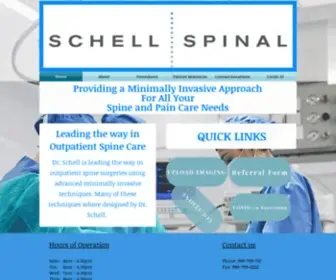 Schellspinal.com(MCN) Screenshot