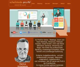 Schellstede.ch(Schellstede pro Audio & Streaming Service) Screenshot