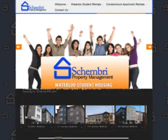 Schembripm.com(Waterloo Student Rentals) Screenshot