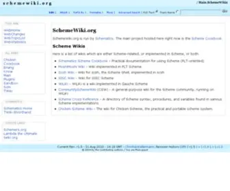 Schemewiki.org(Schemewiki) Screenshot