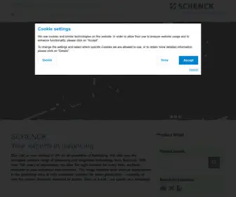 Schenck.co.uk(Balancing systems and equipment by Schenck RoTec for perfect quality assurance) Screenshot