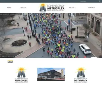 Schenectadymetroplex.com(Schenectady Metroplex Development Authority) Screenshot