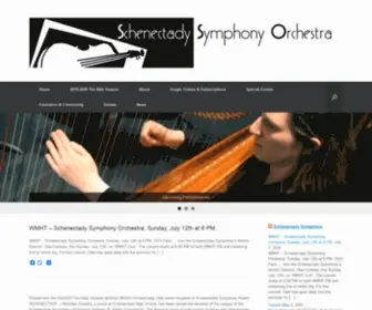 Schenectadysymphony.org(Schenectadysymphony) Screenshot