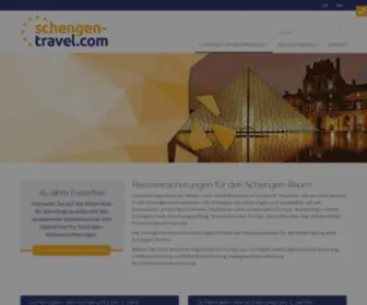 Schengen-Travel.com(Reiseversicherungen für den Schengen) Screenshot