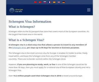 Schengenvisainfo.com(Schengen Visa) Screenshot