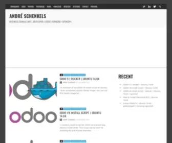 Schenkels.nl(ODOO (formerly OpenERP)) Screenshot