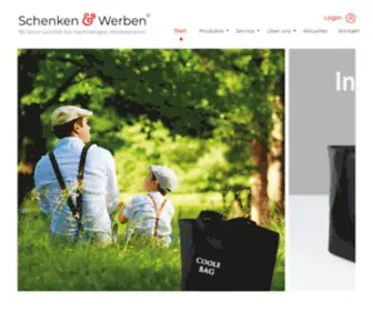 Schenken-Werben.de(Schenken und Werben) Screenshot