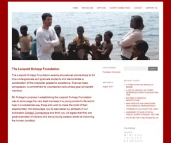 Scheppfoundation.org(Scheppfoundation) Screenshot